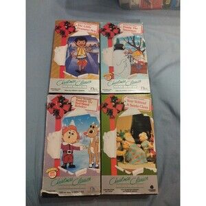 Rankin Bass Holiday Specials VHS Lot Of 4